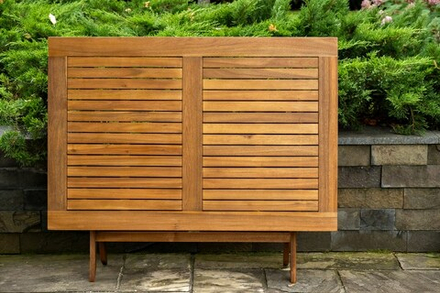 Стол из акации Joygarden КАРО 120 см, коричневый