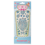 Наклейки-стразы Alingar, акриловые, "Клубничка", пакет с европодвесом