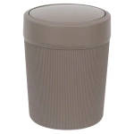 Контейнер для мусора ВЕЛЬВЕТ 4л Французcкий серый