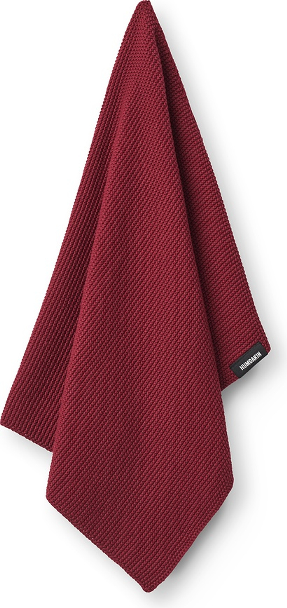 Полотенце кухонное Humdakin 83 Knitted, хлопок, 70 45 см, красное