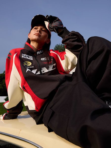 Куртка HARSHandCRUEL "HAC" Nylon Racing Jacket