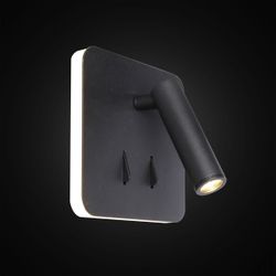 Citilux Декарт CL704421 LED Бра с выключателем Чёрное