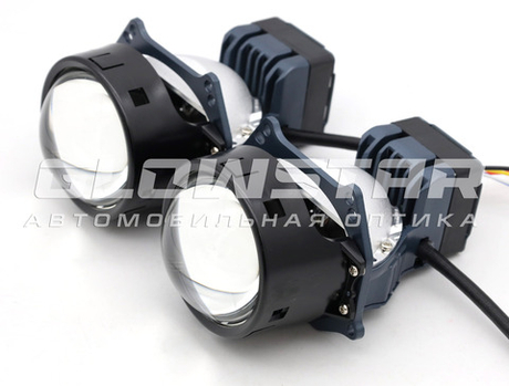 Билед модули Aozoom K3 Pro 2025 Dragon Knight New (новое поколение) 3.0 дюйма, 2 чипа, 5500K, 12V, 50W/60W, крепление 3R (комплект, 2шт)