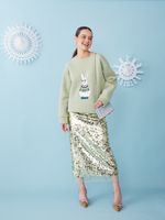 ЮБКА В ПАЙЕТКАХ L.GREEN