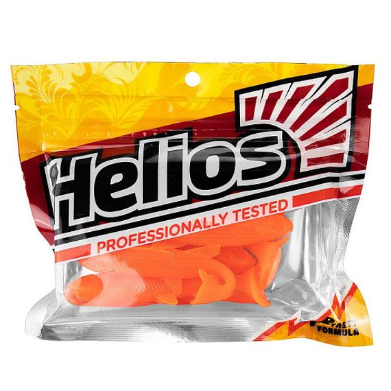 Виброхвост Nelma 3.15&#39;/8 см Orange 6шт. (HS-26-024) Helios
