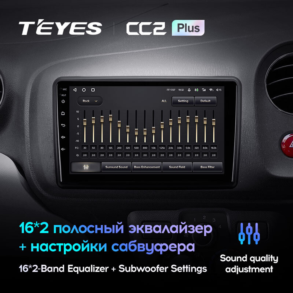 Teyes CC2 Plus 9" для Honda Mobilio 2, Amaze 2013-2020