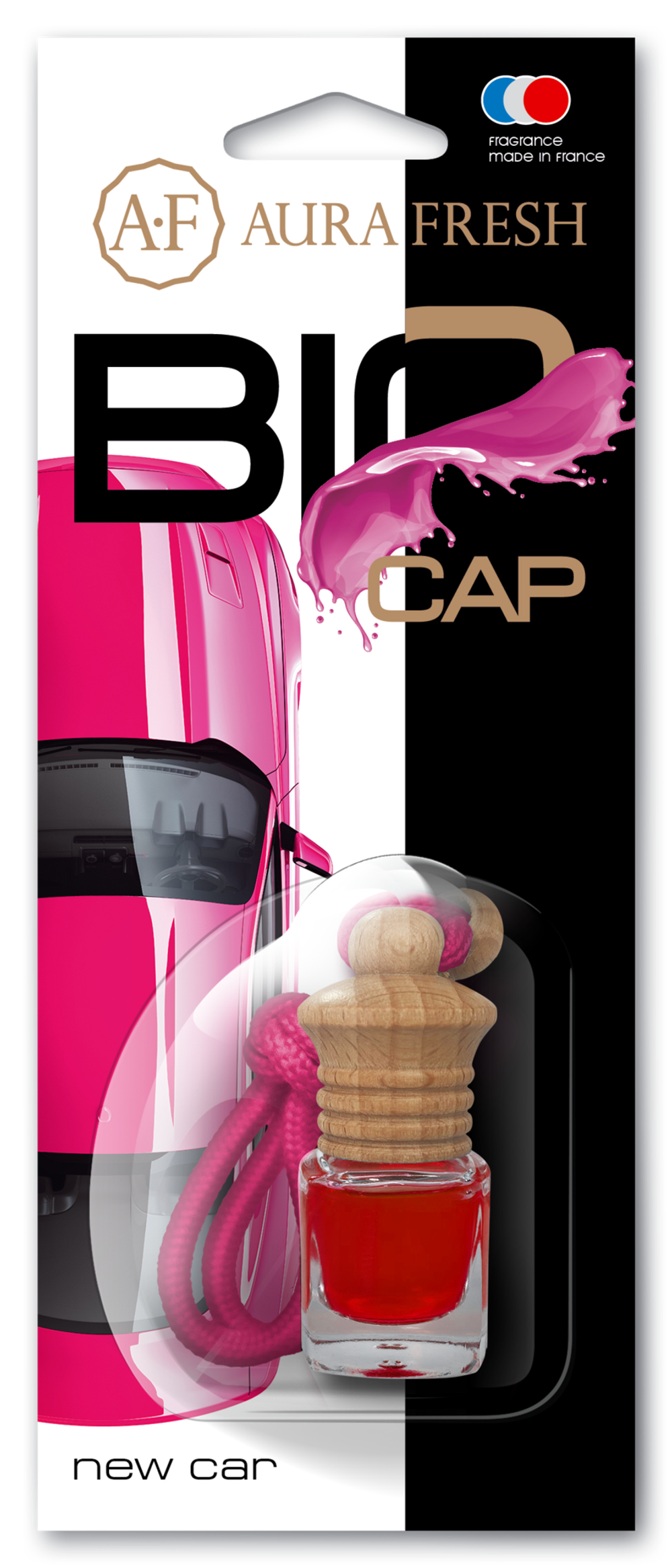 Аром-р AURA FRESH BIO CAP New Car
