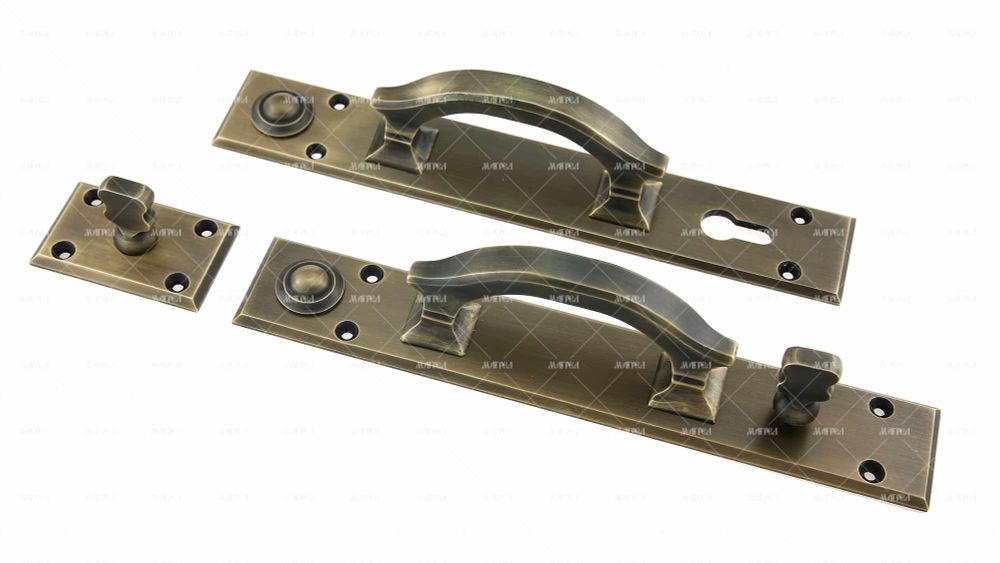 Ручка скоба Скоба с заверткой комплект на дверь Ручка скоба Скоба с заверткой комплект на дверь