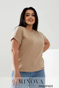 Футболка 6020-бежевый Minova