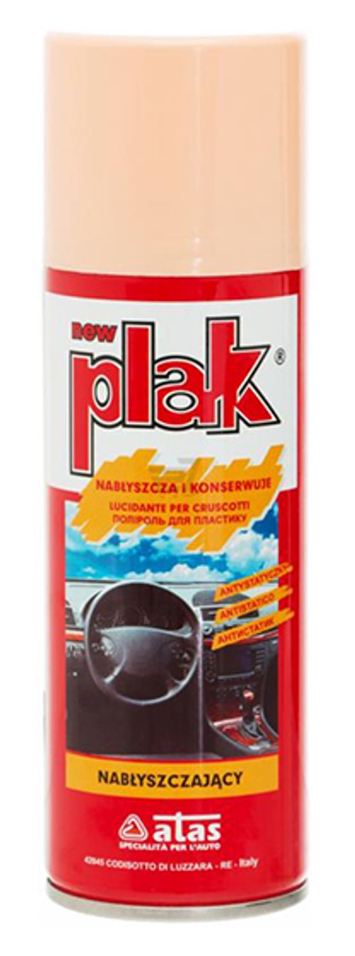 Полироль пластика Atas Plak, персик, аэрозоль, 200 мл