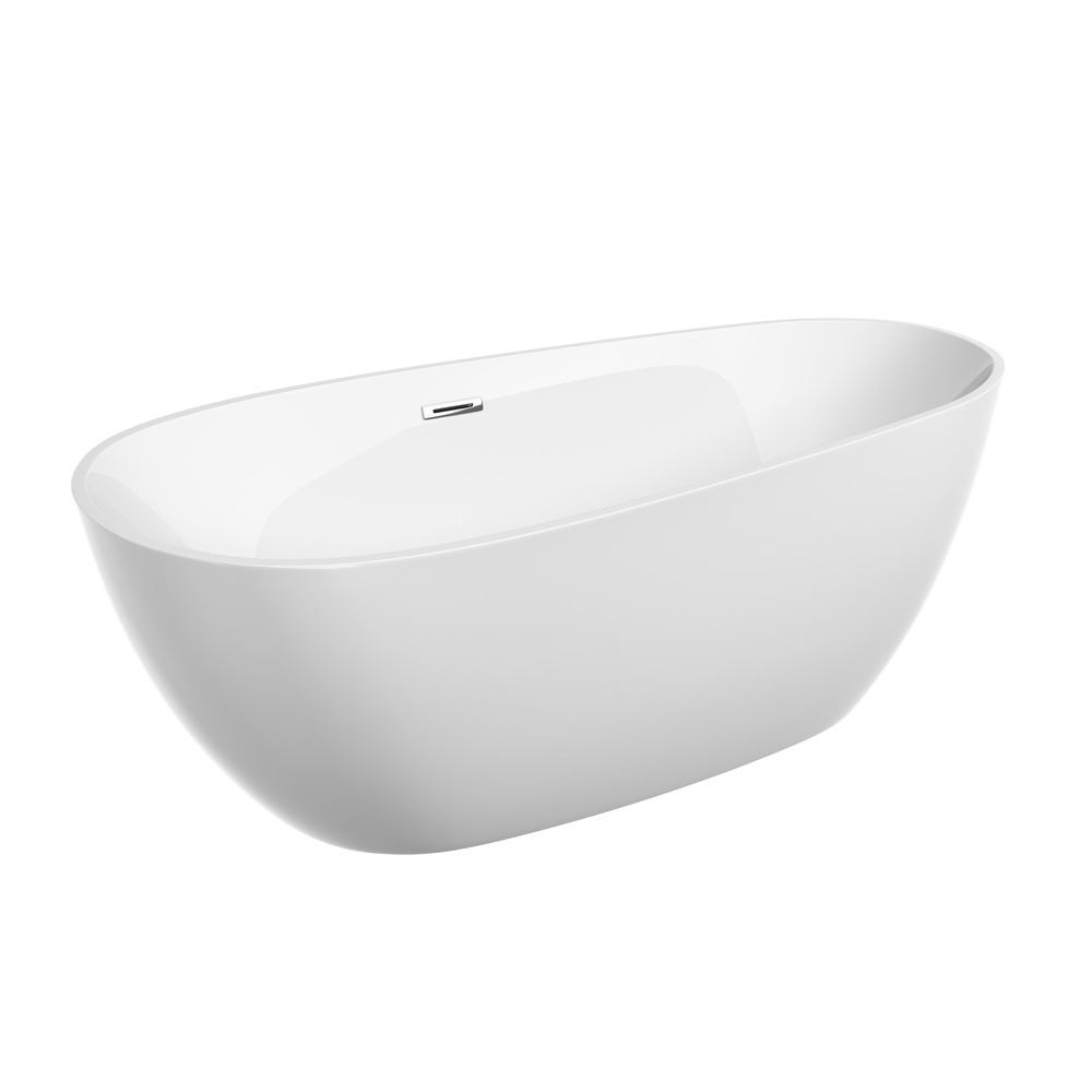 Ванна Sancos Avocado акриловая отдельностоящая, белый 1700x800x600мм