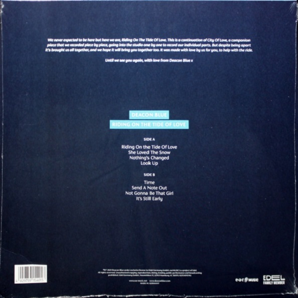 Deacon Blue / Riding On The Tide Of Love (LP)