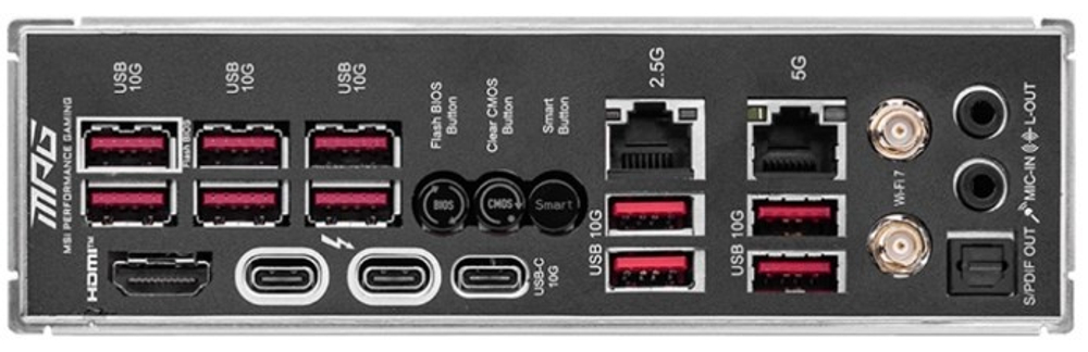 Материнская плата MSI MPG Z890 Carbon WiFi