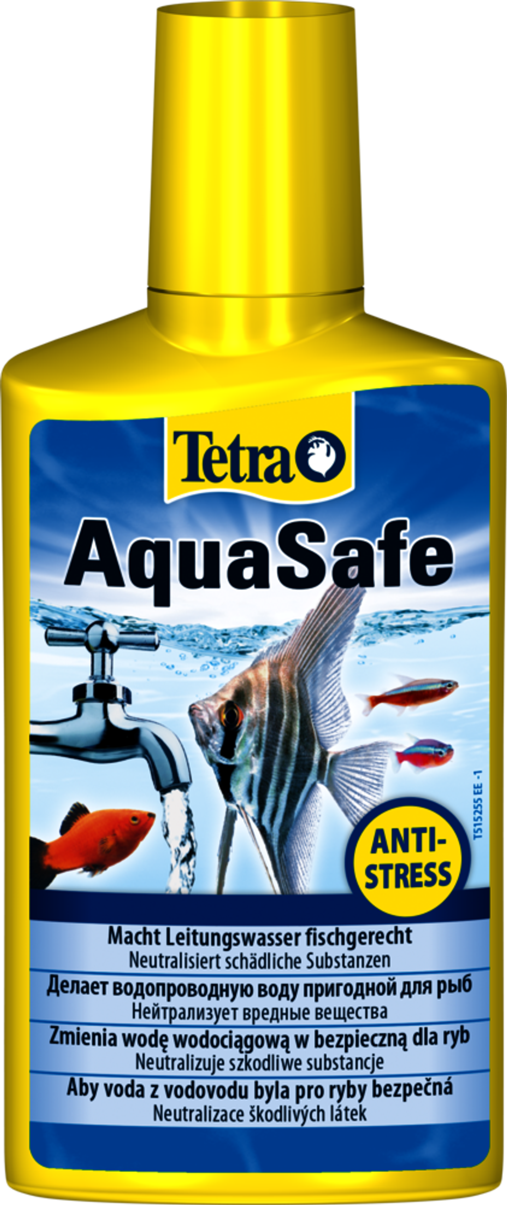 TETRA AquaSafe Кондиционер для подготовки водопроводной воды при запуске и подменах, 50 мл