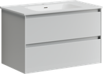 Тумба с раковиной Sancos Cento, 79 см., эмаль белый, CN80W
