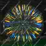 Светящийся зорб "Neo" ТПУ, диаметр 2.4 м