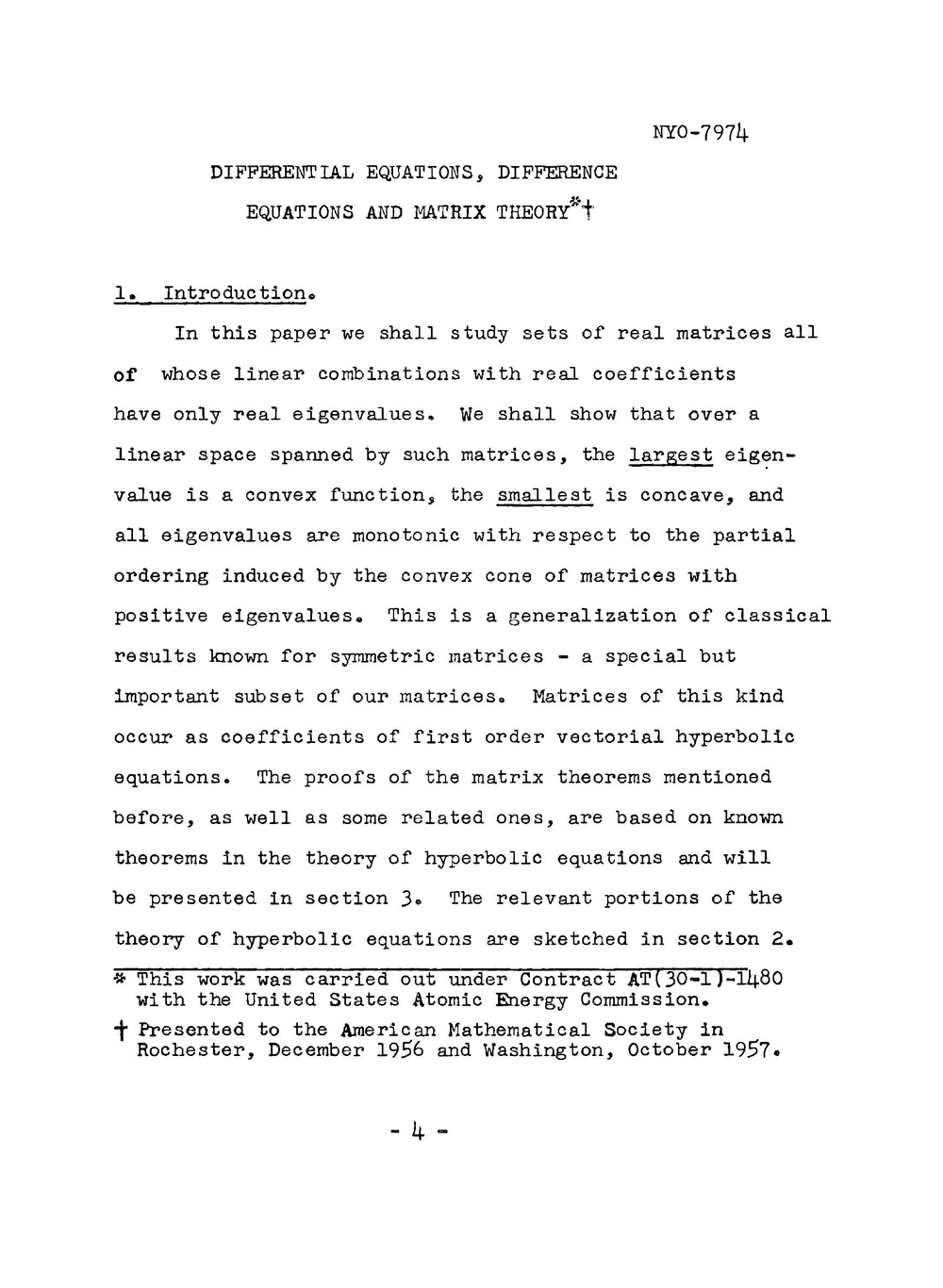 Differential equations, difference equations and matrix theory | Peter D. Lax