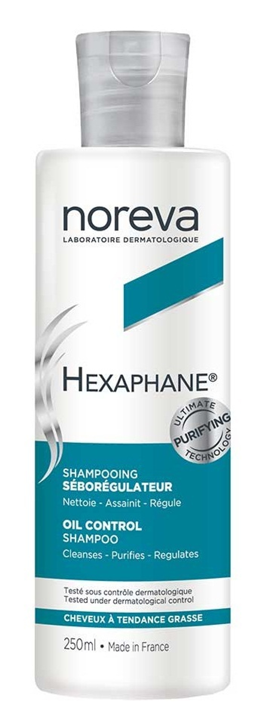 Норева Гексафан Шампунь для жирных волос Noreva Hexaphane Shampooing séborégulateur 250 мл