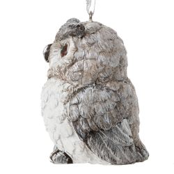 GAEM Фигурка декоративная подвесная "Сова", L7 W7 H8,5 см