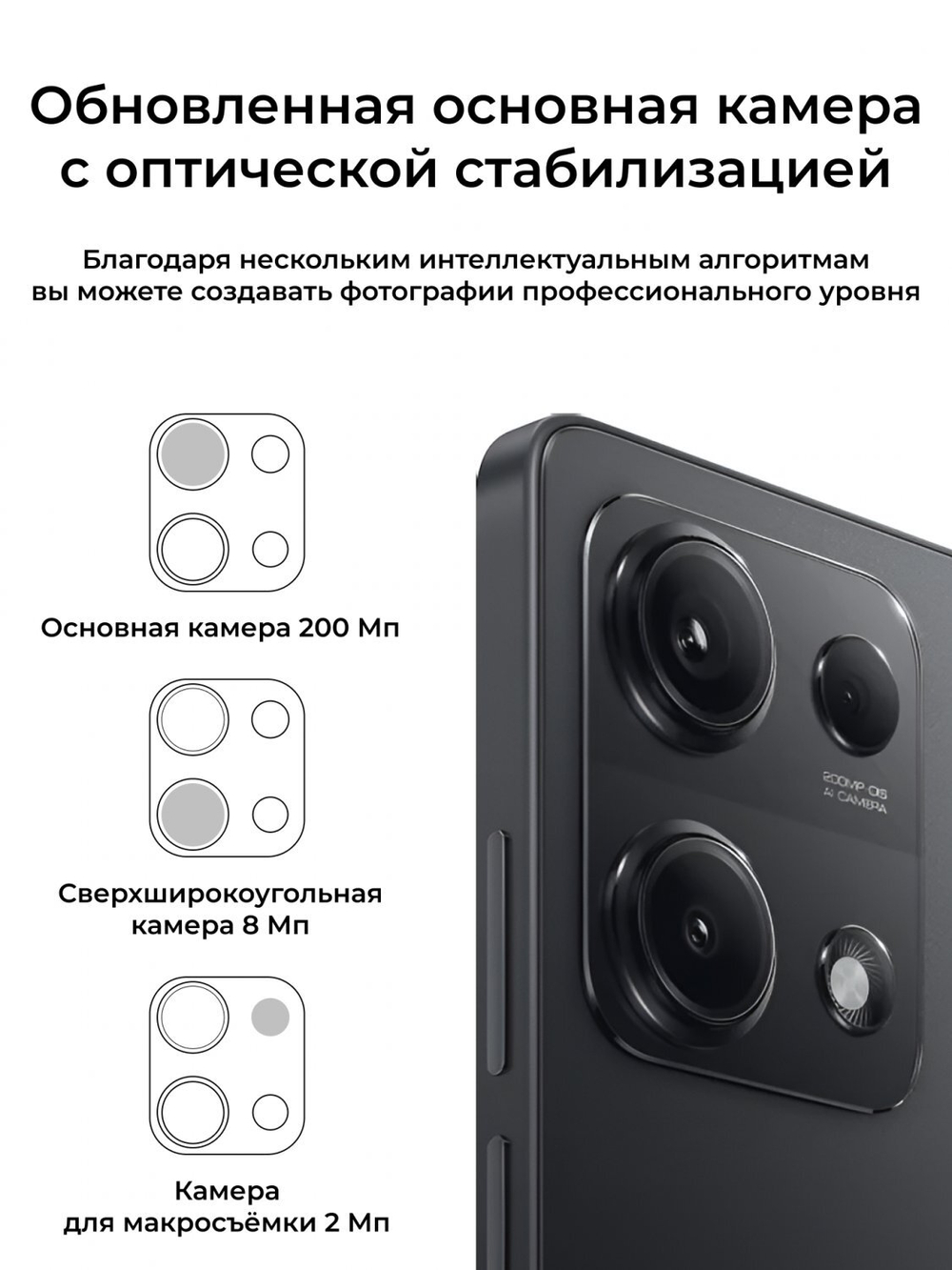 Redmi Note 14S 8/128Gb EU Midnight Black