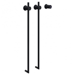 Полотенцесушитель электрический ABBER Charme AH4002MB черный матовый