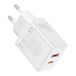 Зарядное устройство Baseus Cube GaN5 C+U 30W - Moon White
