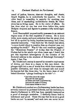 Eminent Radicals in and Out of Parliament | Davidson John Morrison