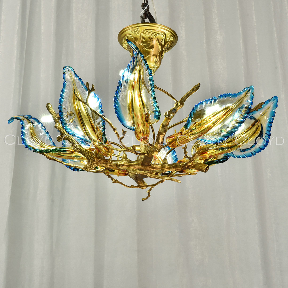 Люстра Cloyd MAORI C10 / Ø60 см - латунь (арт.11111)