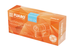 Цилиндровый механизм Fuaro 100 ZA 60 mm (25+10+25) CP хром