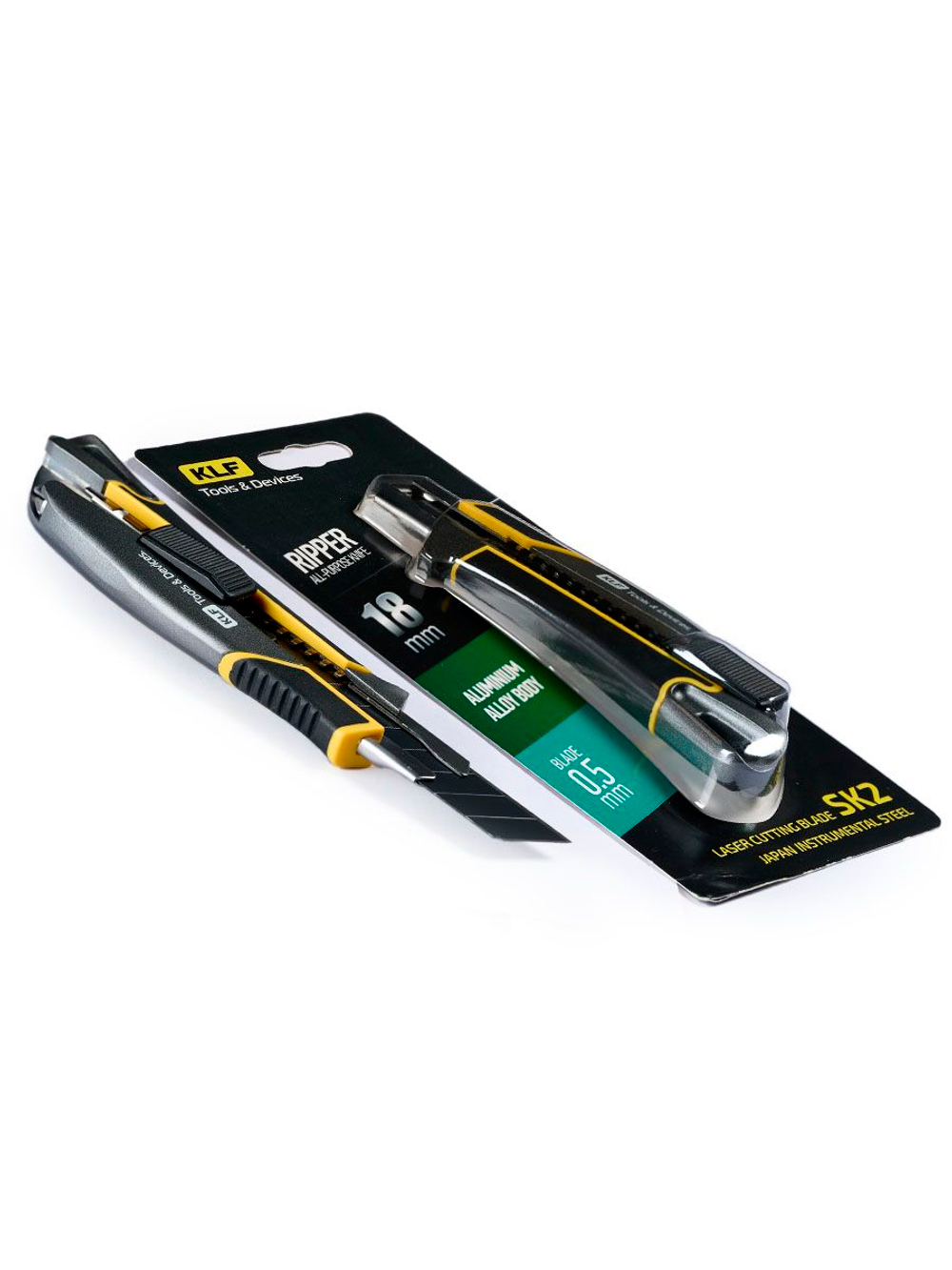 Нож канцелярский 18 мм FD-7814 ripper