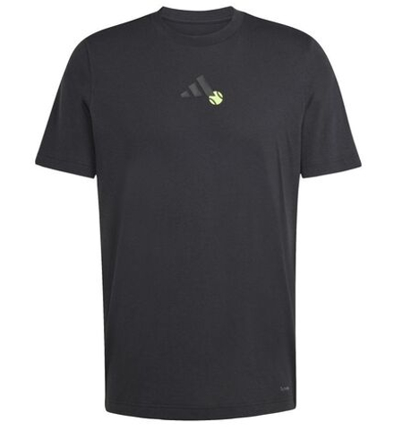 Теннисная футболка Adidas Tennis JEU Graphic - Black