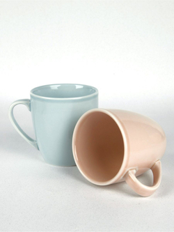 Кружки парные набор Башкирский фарфор, 270 мл, 2 шт, фарфор, цвет, для кофе и чая