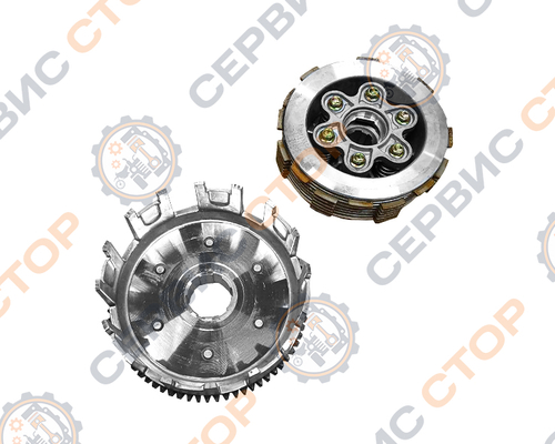 Корзина сцепления в сборе 165FML-172FMM CG250-B/CBB250 (70 зубьев/127мм, 7 дисков)