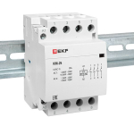 Контактор модульный КМ 25А 4NО (3 мод,) 24В АС EKF PROxima