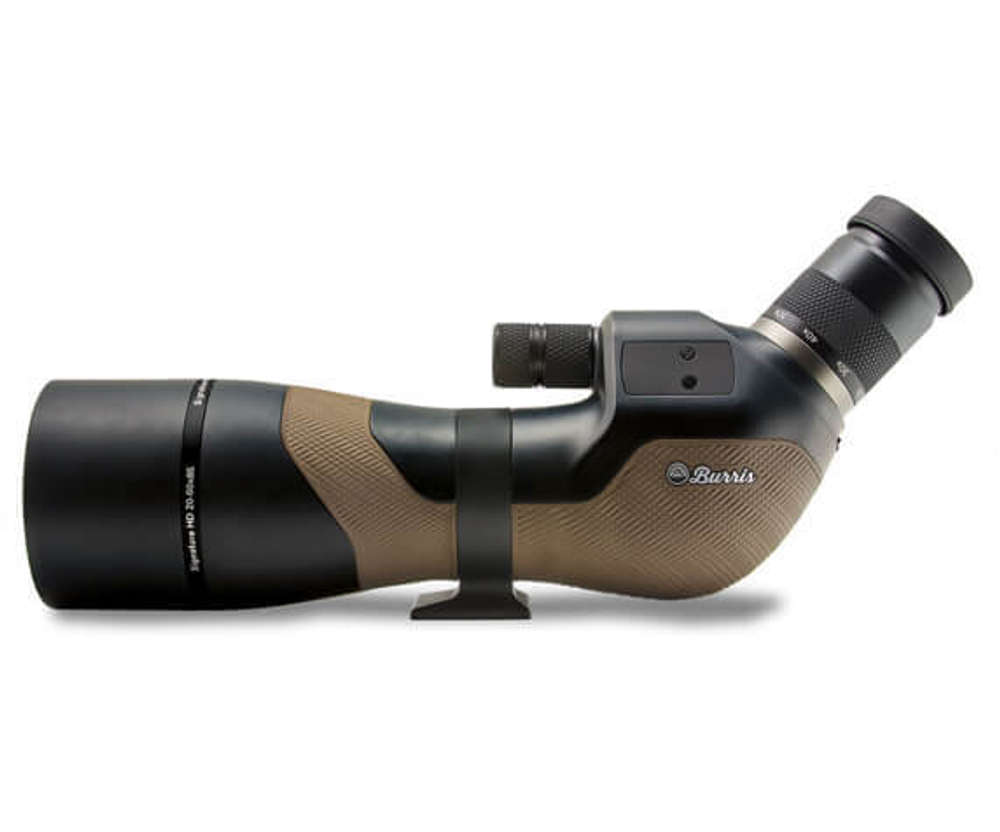 Зрительная труба Burris Spotter Signature HD 20-60x85 с наклонным окуляром,черно-коричневая - фото 2