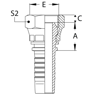 Фитинг DN 20 BSP (Г) 3/4
