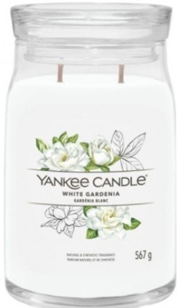 YANKEE CANDLE WHITE GARDENIA 567 GR