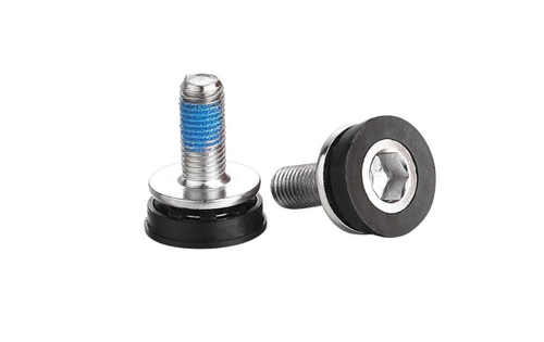 Болт TRIX, вала каретки, M8x17мм, под шестигранник, с пыльником, серебристый, цена за 1 уп.