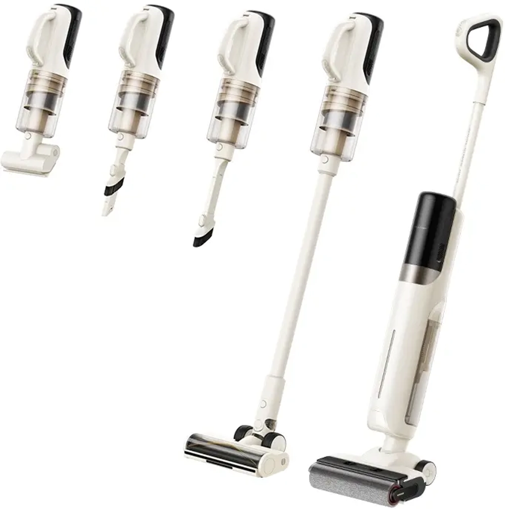 Моющий беспроводной пылесос Dreame Trouver K30 Mix White (Белый)