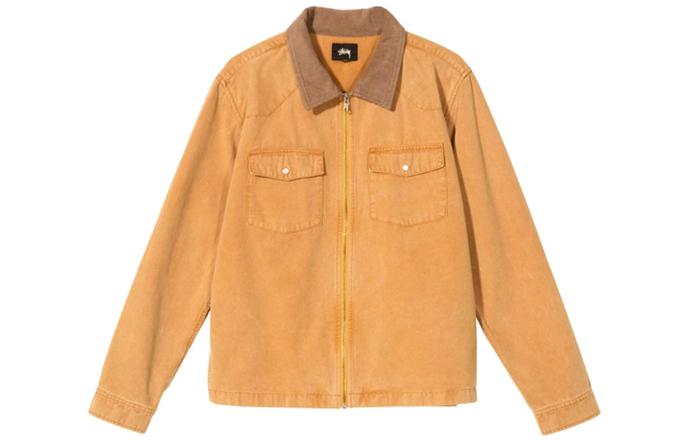 Куртки Stussy SS22 Washed Canvas Work Shirt, 1110129