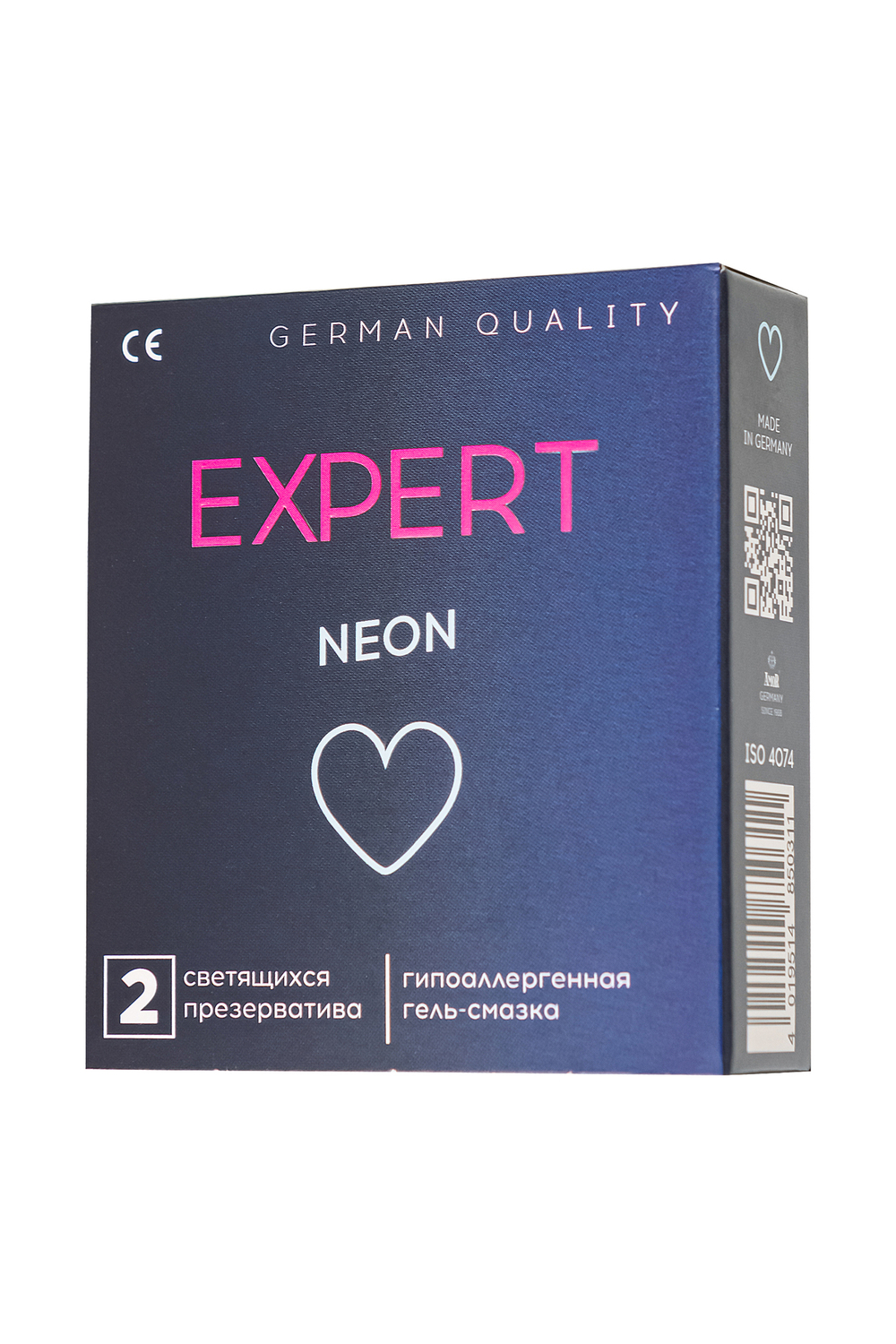 Презервативы Expert Neon светящиеся №2
