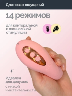 Miogi Elefantino - Вакуумный вибратор 2в1