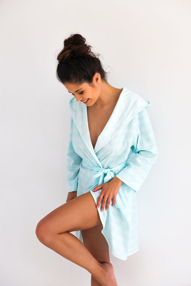 Халат с капюшоном Greta