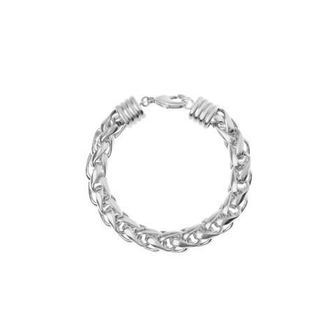 Massive Silver Chain Bracelet