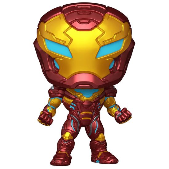 Фигурка Funko POP! Bobble Marvel Games Rivals Iron Man (1066) 83993 / Фигурка Фанко ПОП! по мотивам игры "Marvel Rivals", Железный человек