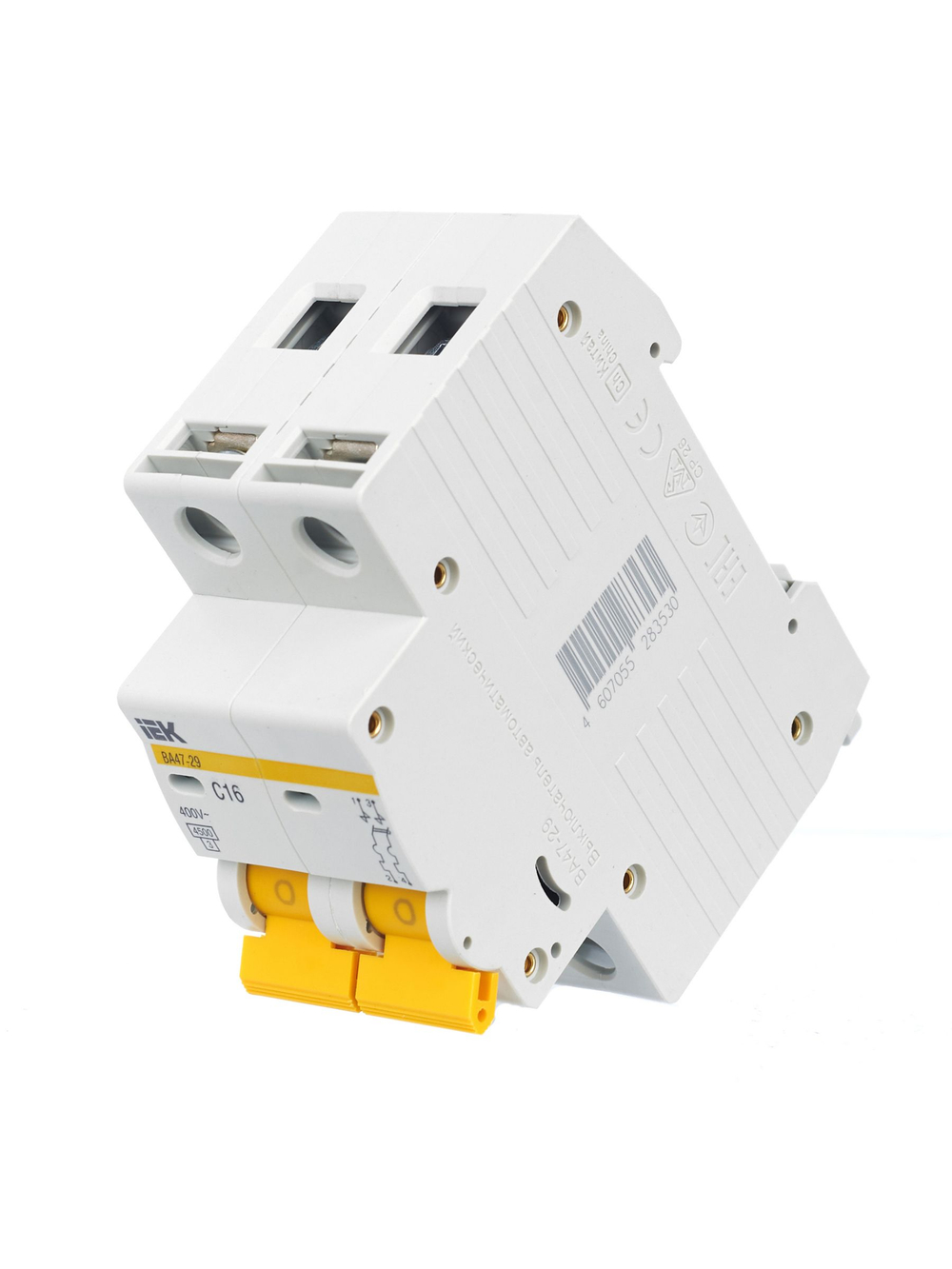 KARAT Автоматический выключатель ВА47-29 2P C 16А 4,5кА IEK