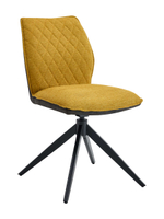 Стул поворотный 360 LA ALTA SOPHIA, горчичный