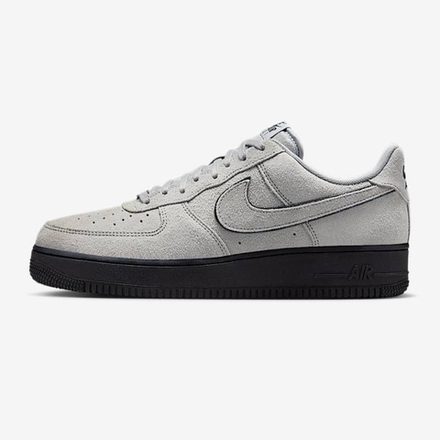 Nike Air Force 1 Low Light Smoke Grey Suede Black