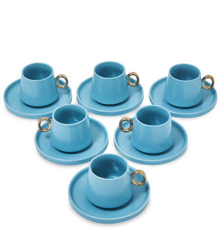 GAEM Art MUG-440/2 Набор из 6 чайных пар