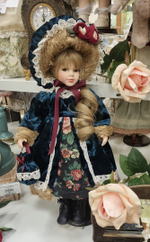 Кукла "Маргарита", в.42 см фарфор/текстиль/полимерные материалы